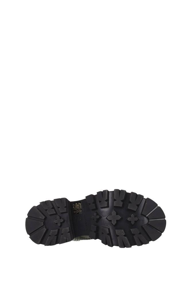 商品Alexander McQueen|Ankle Boot Leather Green khaki,价格¥2517,第7张图片详细描述