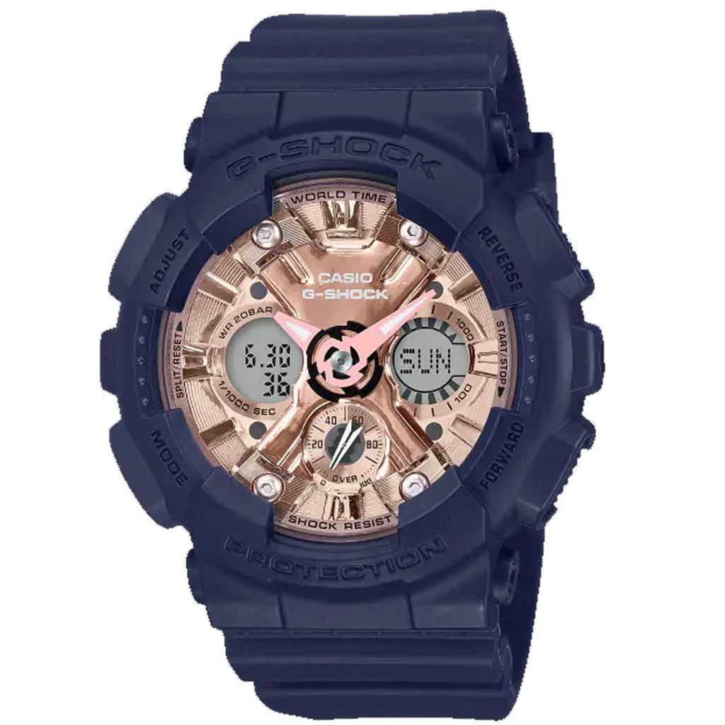 商品Casio|Casio Women's G-Shock Rose gold Dial Watch,价格¥879,第1张图片