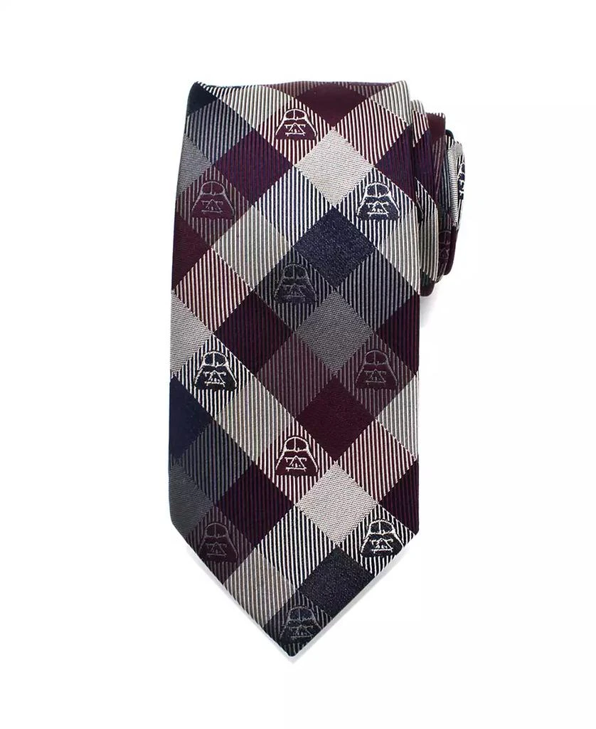 商品Star Wars|Darth Vader Modern Plaid Men's Tie,价格¥479,第1张图片