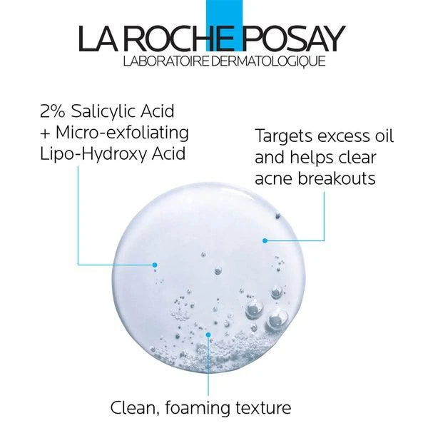 商品La Roche Posay|La Roche-Posay Effaclar Medicated Gel Cleanser with Salicylic Acid (Various Sizes),价格¥138,第2张图片详细描述