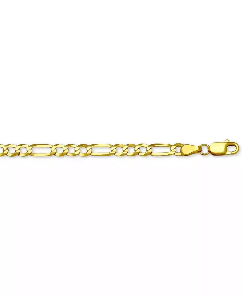 商品Italian Gold|Figaro Link 28" Chain Necklace (4mm) in Solid 14k Gold,价格¥5235,第2张图片详细描述