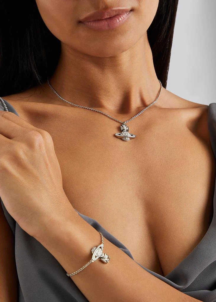 商品Vivienne Westwood|Luzia Bas Relief orb necklace,价格¥1275,第2张图片详细描述