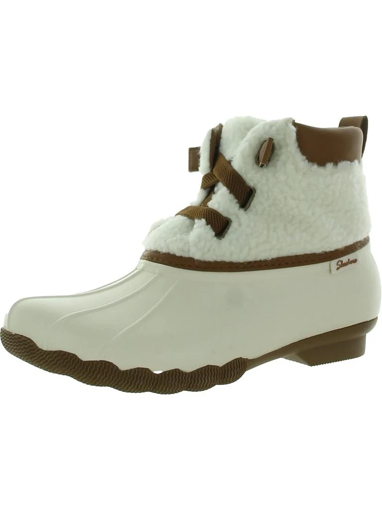 商品SKECHERS|Pond-Sherpa Snuggle Womens Adjustable Memory Foam Rain Boots,价格¥546,第1张图片