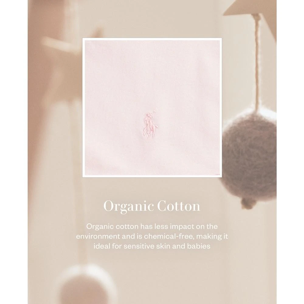 商品Ralph Lauren|Baby Girls Organic Cotton Gift Set, 4 Piece Set,价格¥574,第5张图片详细描述