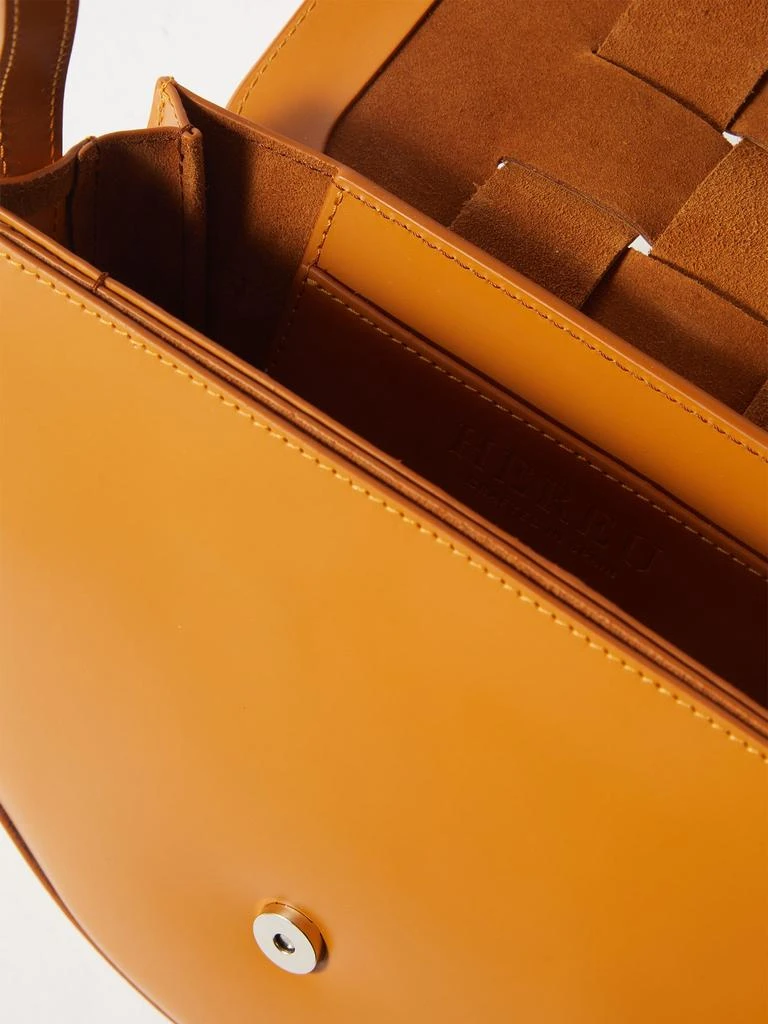 商品Hereu|Sinia woven leather cross-body bag,价格¥2871,第5张图片详细描述