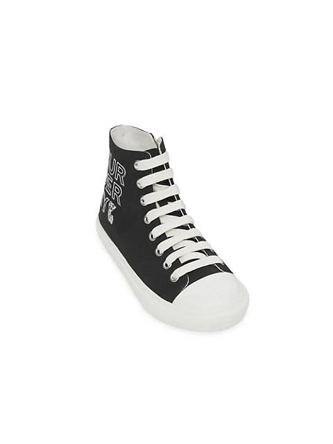 商品Burberry|Little Kid's & Kid's Mini Larkhall High-Top Sneakers,价格¥2154,第2张图片详细描述