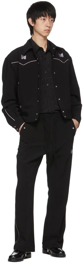 商品Needles|Black Piping Cowboy Lounge Pants,价格¥1381,第4张图片详细描述