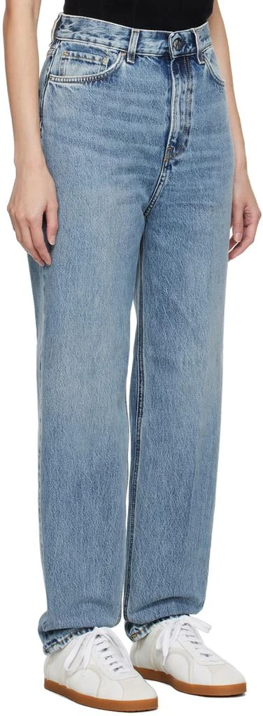 商品Totême|Blue Tapered Jeans,价格¥2696,第2张图片详细描述