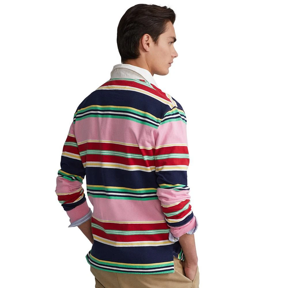 商品Ralph Lauren|Men's Classic-Fit Striped Jersey Rugby Shirt,价格¥664,第2张图片详细描述