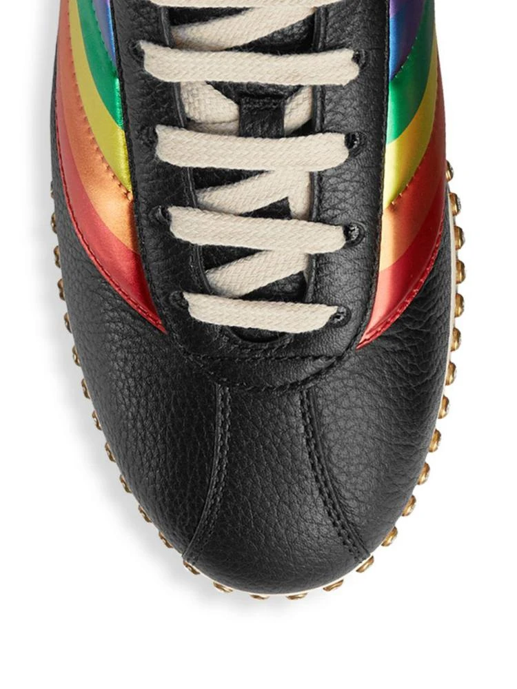 商品Gucci|Falacer Sneakers With Rainbow,价格¥7346,第3张图片详细描述