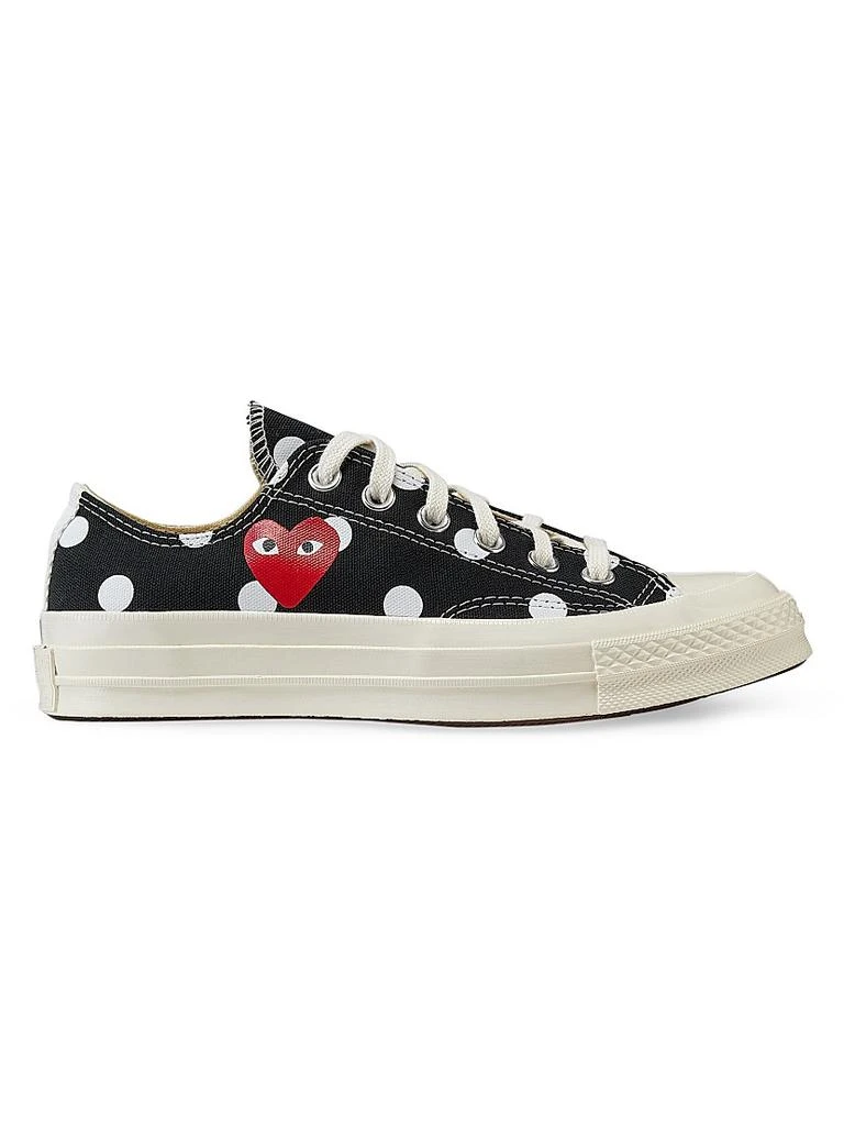 商品Comme des Garcons|CdG PLAY x Converse Women's Chuck Taylor All Star Polka Dot Low-Top Sneakers,价格¥843,第1张图片