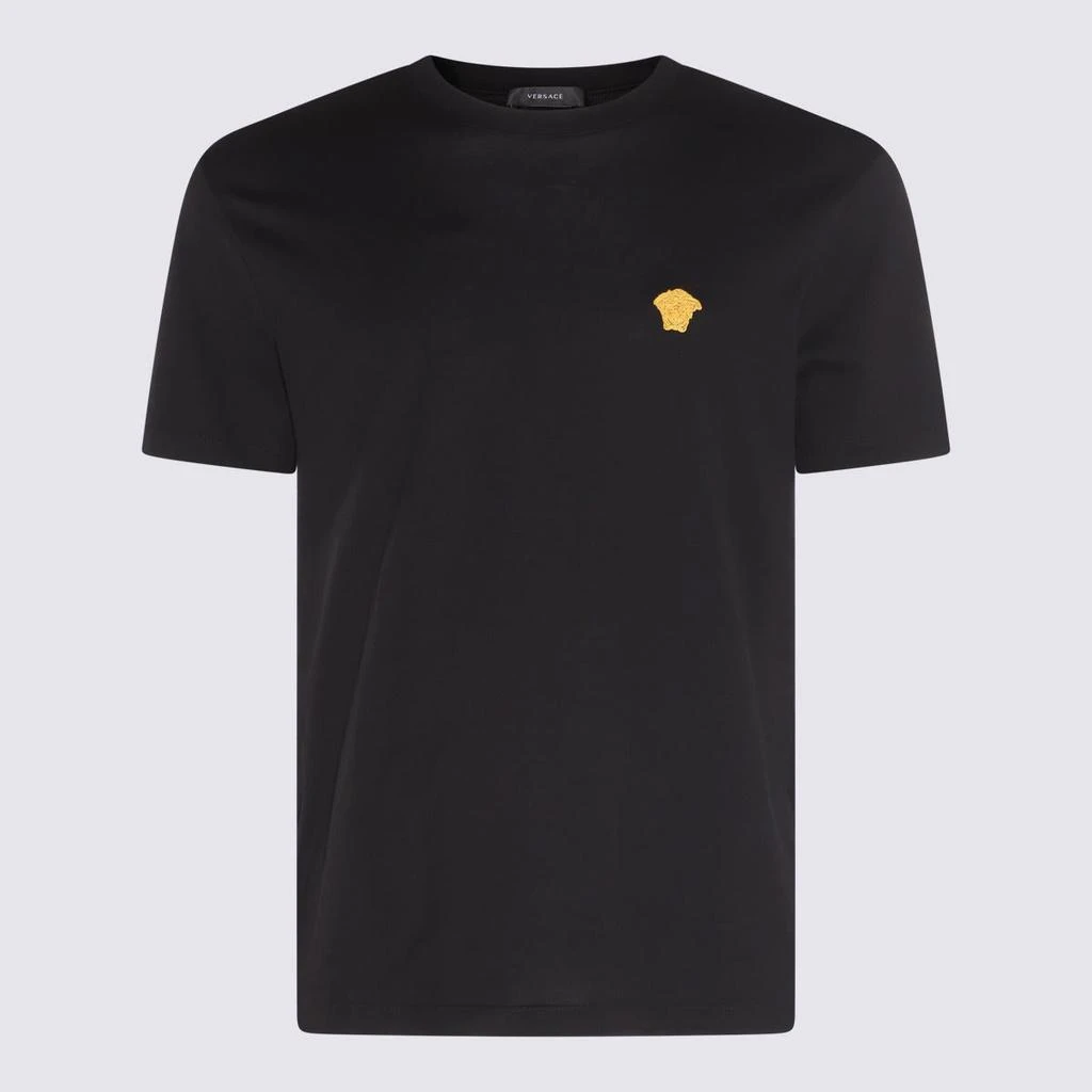 商品Versace|Versace T-shirts and Polos Black,价格¥1396,第5张图片详细描述