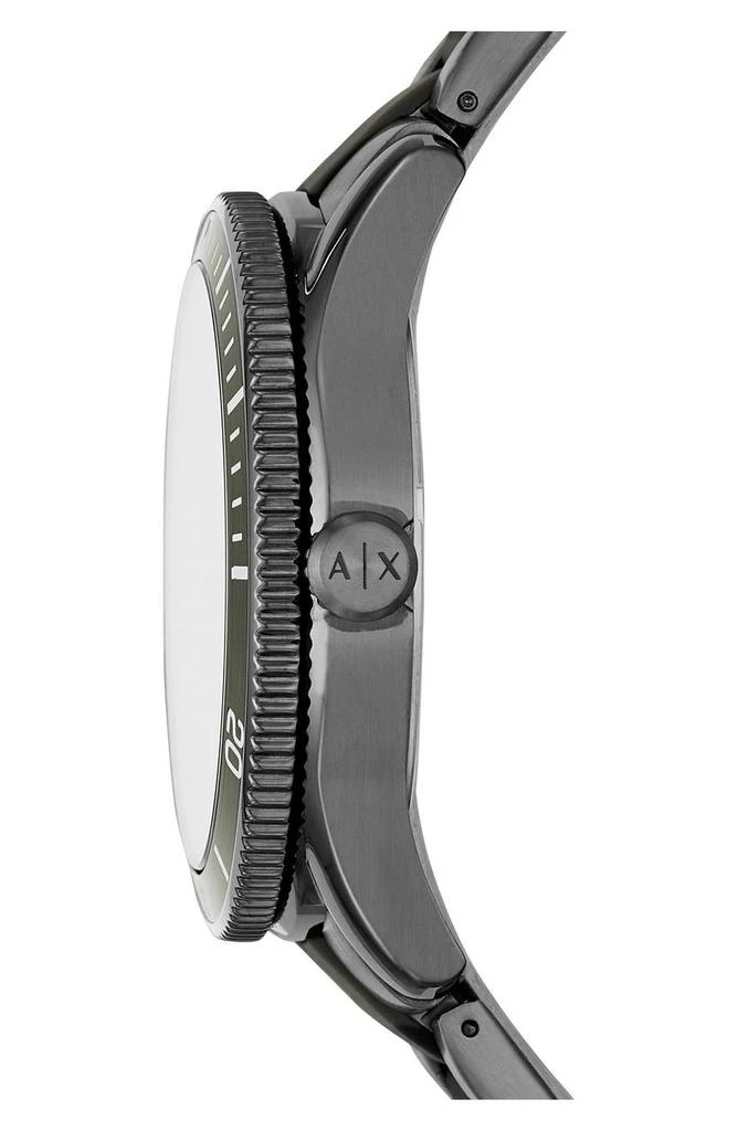 商品Armani Exchange|A I X ARMANI EXCHANGE Men's Enzo Two-Tone Bracelet Watch, 44mm,价格¥1124,第2张图片详细描述