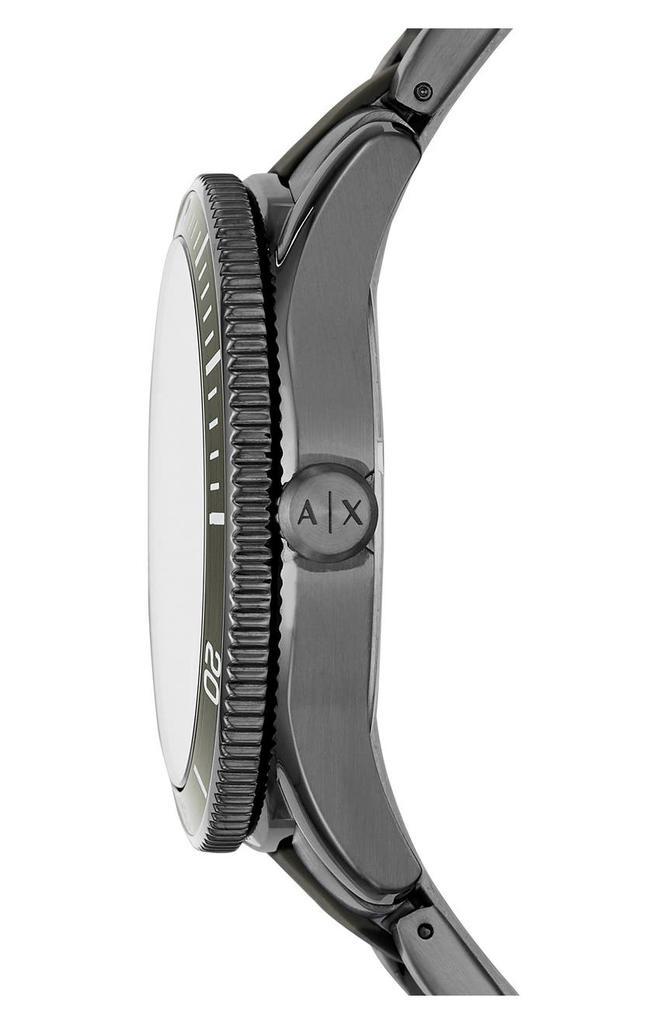 商品Armani Exchange|A I X ARMANI EXCHANGE Men's Enzo Two-Tone Bracelet Watch, 44mm,价格¥1127,第4张图片详细描述