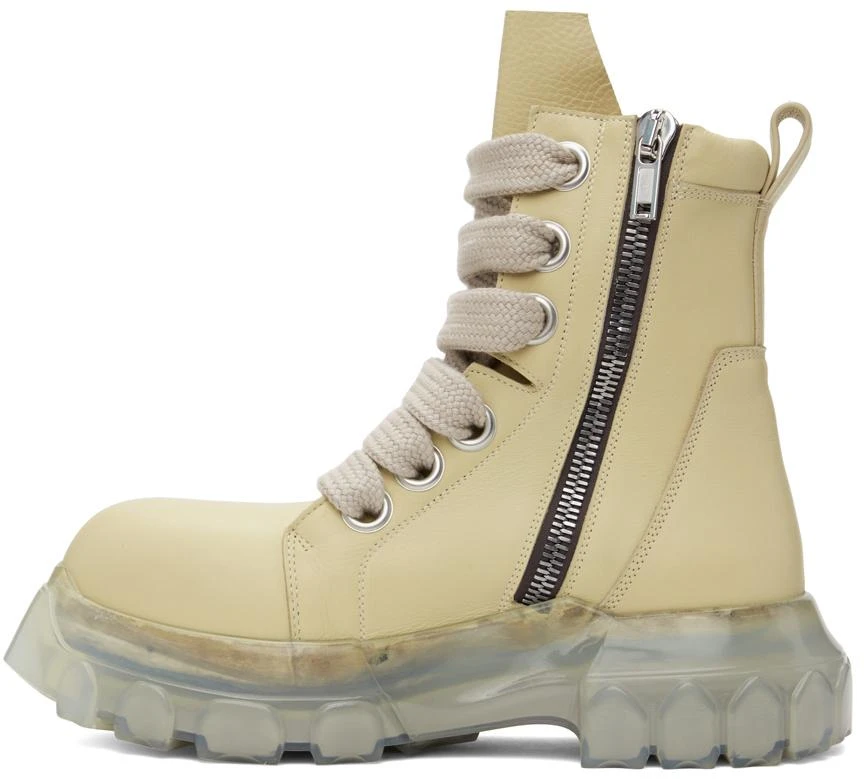 商品Rick Owens|Off-White Jumbo Laced Bozo Tractor Boots,价格¥5854,第3张图片详细描述