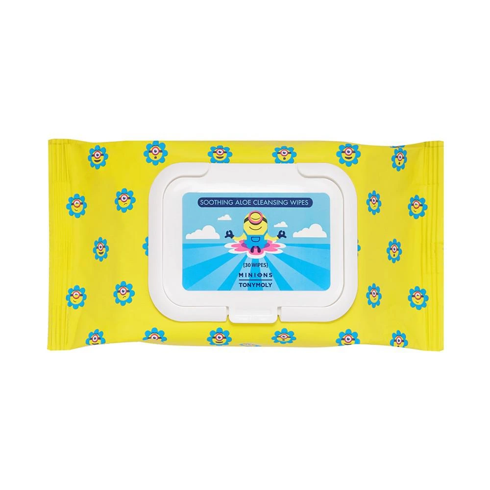 商品TONYMOLY|Minions Soothing Aloe Cleansing Wipes, 30 ct.,价格¥53,第1张图片