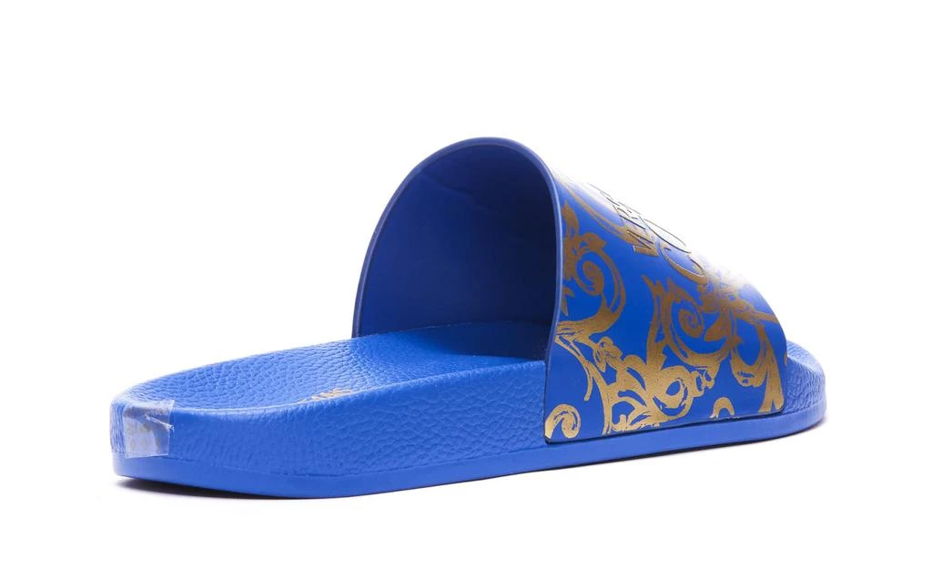 商品Versace|Versace Jeans Couture Logo Couture Slides,价格¥727,第2张图片详细描述