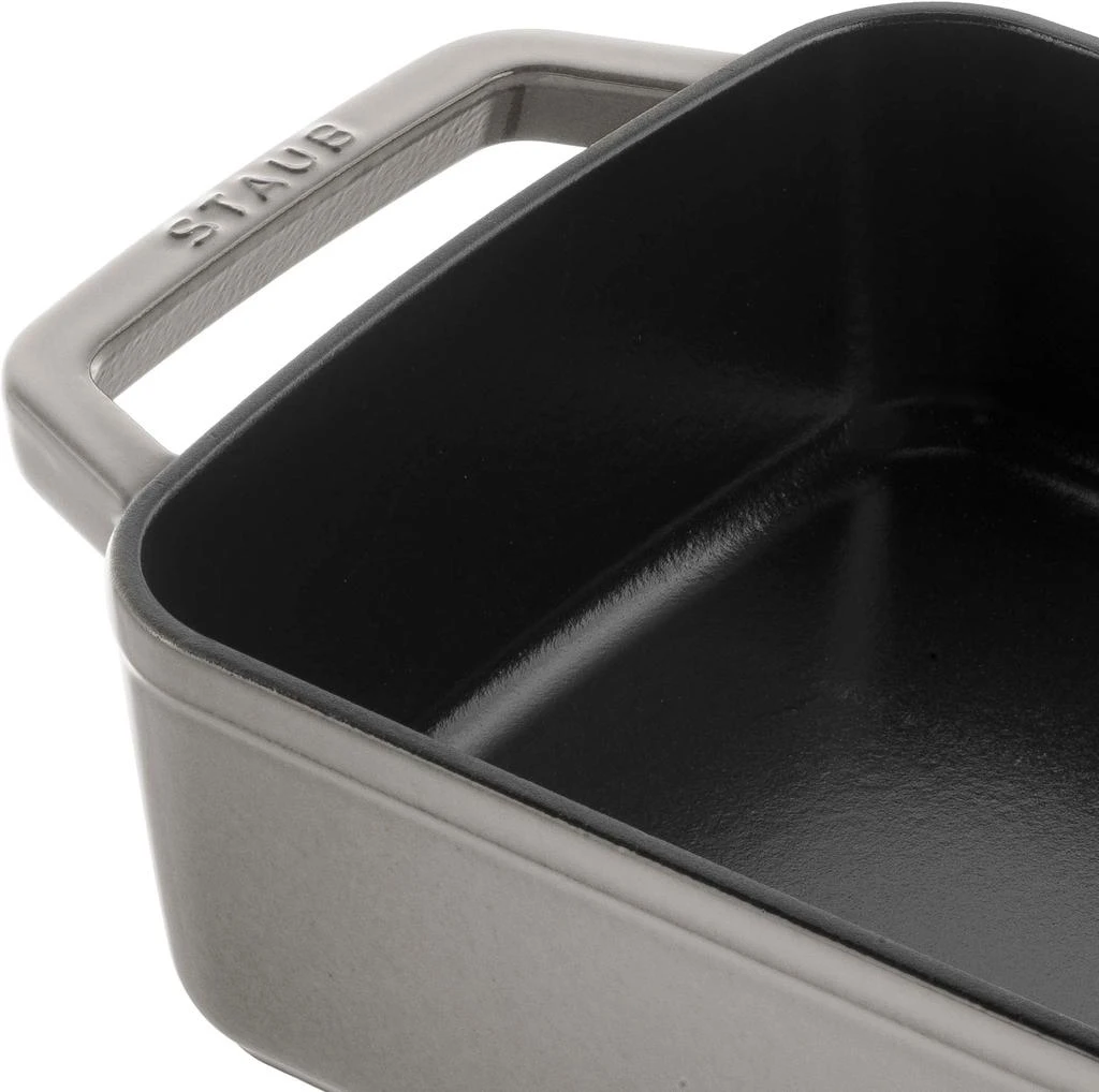 商品Staub|Cast Iron 12-inch x 8-inch Roasting Pan,价格¥2055,第2张图片详细描述
