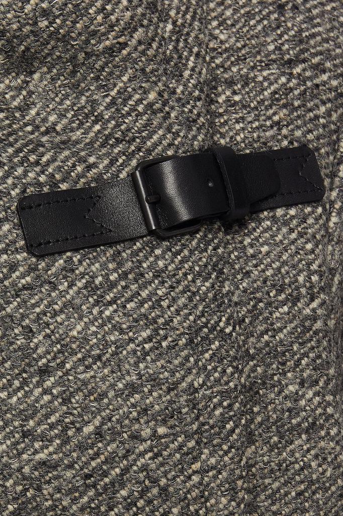 商品Isabel Marant|Natacha leather-trimmed wool-blend tweed coat,价格¥6127,第6张图片详细描述