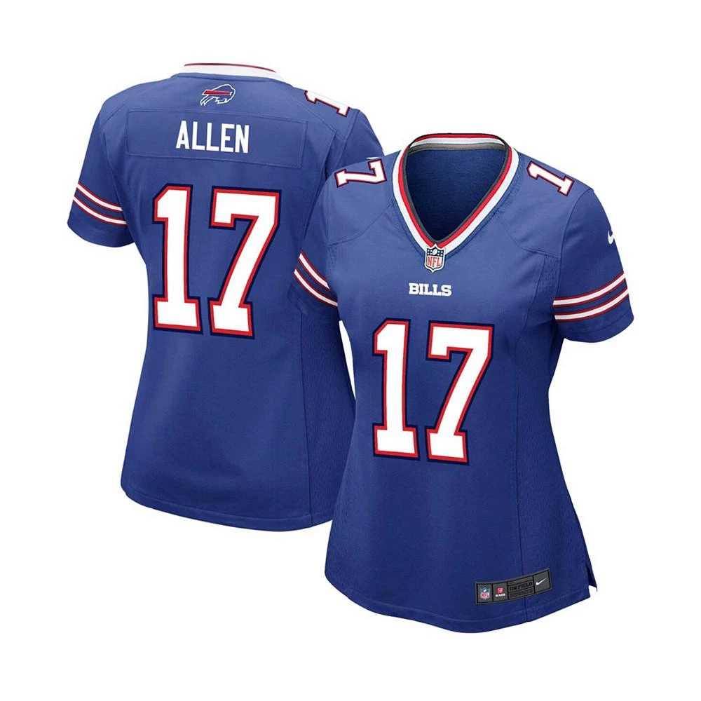 商品NIKE|Women's Josh Allen Royal Buffalo Bills Game Player Jersey,价格¥972,第1张图片