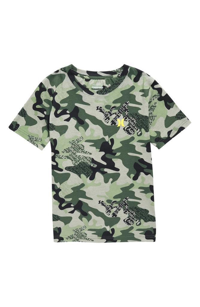 商品Hurley|Kids' Camo Workmark T-Shirt,价格¥113,第1张图片