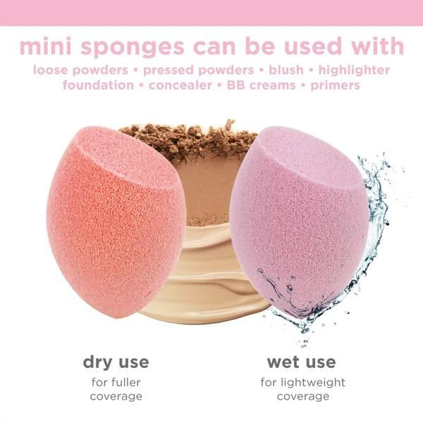 Real Techniques 4 Mini Miracle Complexion Sponges 商品