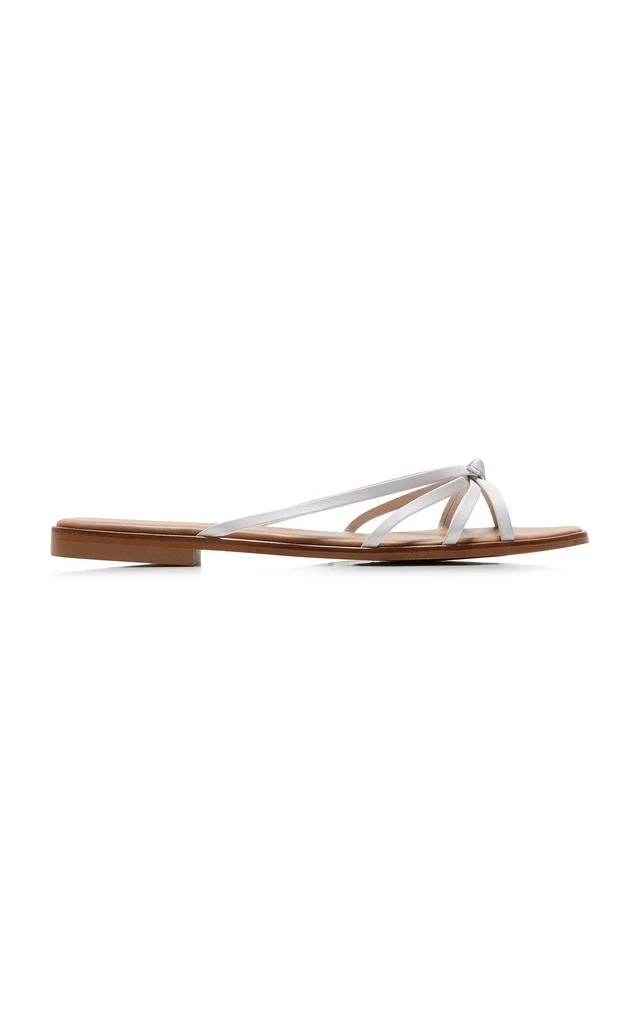 商品Flattered|Flattered - Mimosa Leather Sandals - White - IT 41 - Moda Operandi,价格¥1487,第1张图片