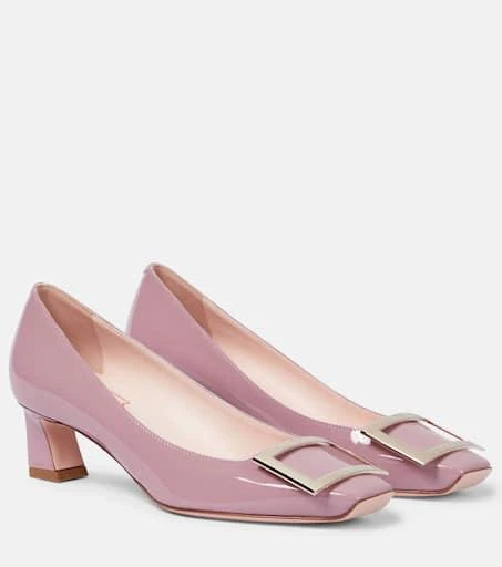 商品Roger Vivier|Trompette 45 patent leather pumps,价格¥4411,第1张图片