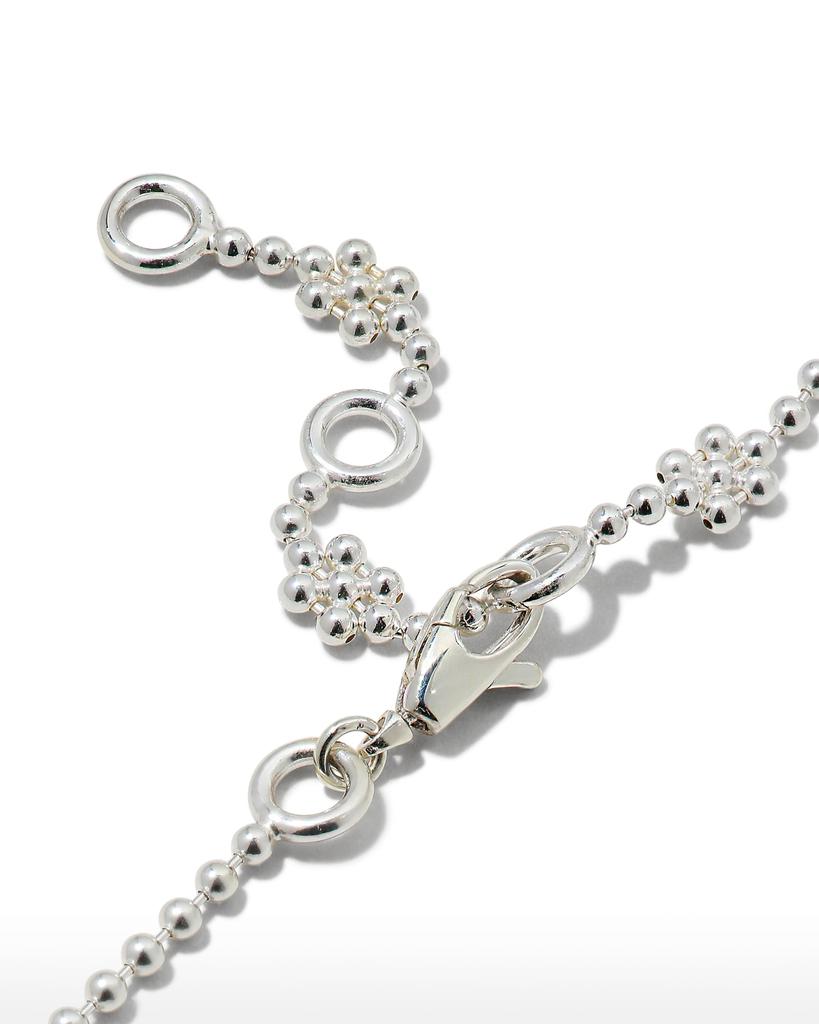 Interlocking G Necklace, Silver商品第4张图片规格展示