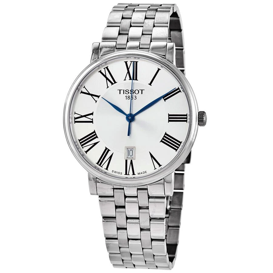 商品Tissot|Carson Premium Quartz Silver Dial Men's Watch T122.410.11.033.00,价格¥2078,第1张图片