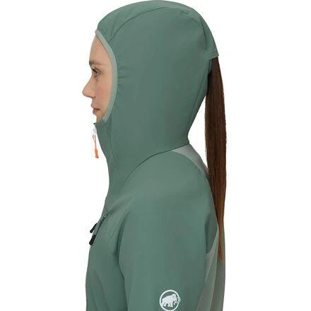 商品Mammut|Aenergy SO Hybrid Hooded Jacket - Women's,价格¥1780,第3张图片详细描述