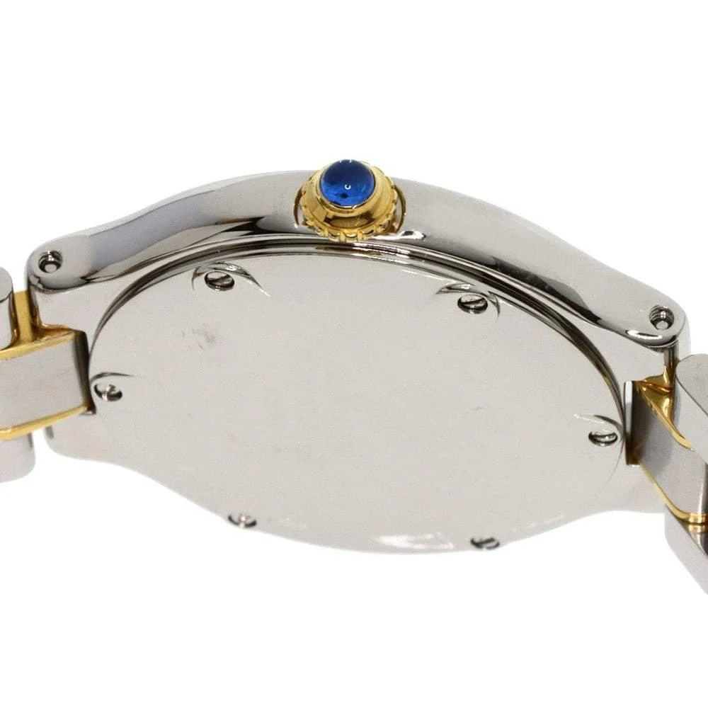 Cartier Silver Gold Plated Stainless Steel Must 21 W10073R6 Women's Wristwatch 28 mm 商品
