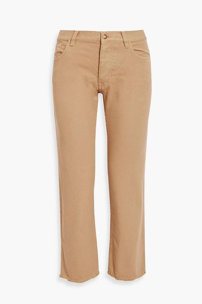 商品Nili Lotan|Cotton-twill straight-leg pants,价格¥833,第1张图片