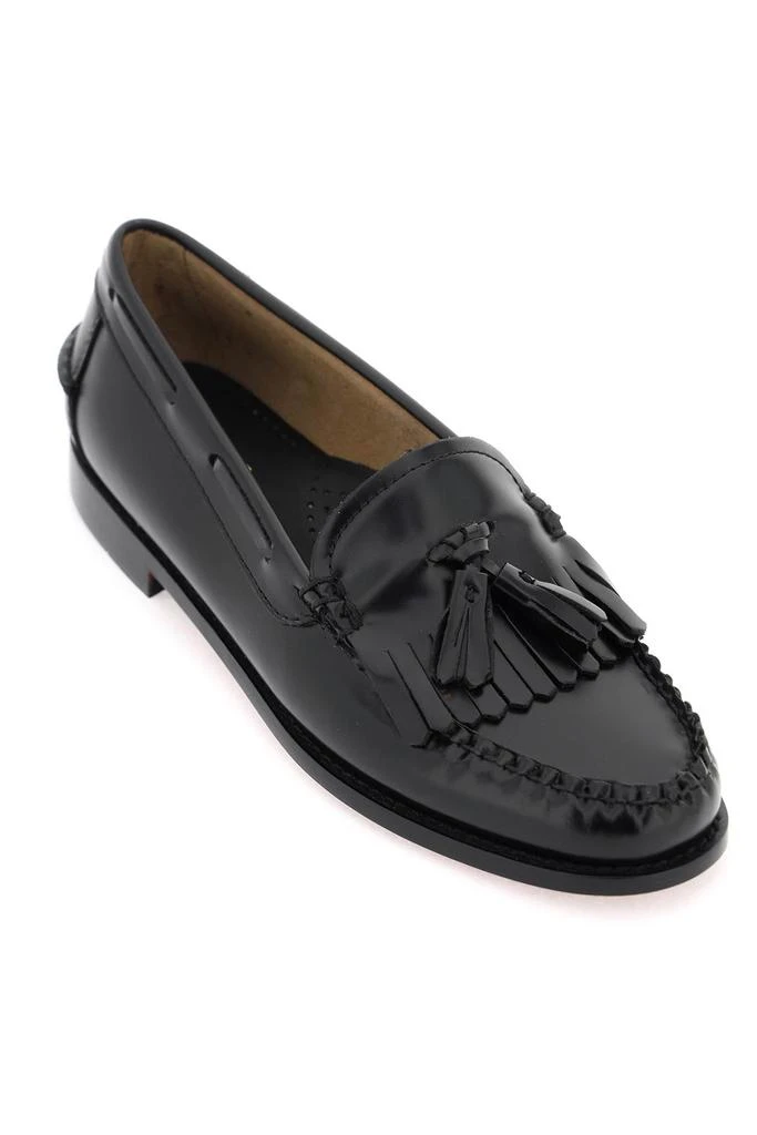 商品G.H. Bass|Esther Kiltie Weejuns Loafers In Brushed Leather,价格¥1224,第4张图片详细描述