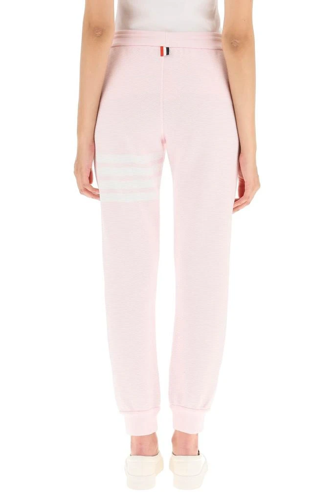 商品Thom Browne|Thom browne ottoman rib 4-bar sweatpants,价格¥3679,第3张图片详细描述