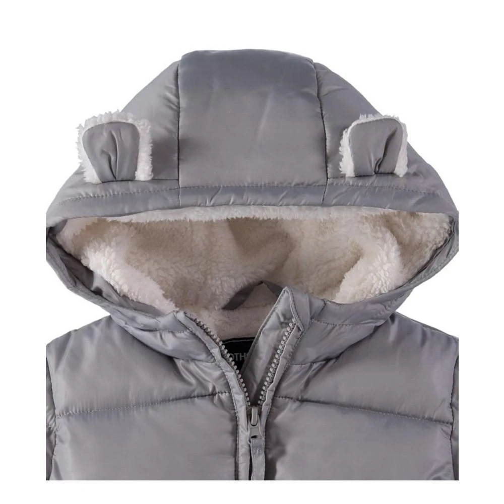 商品S Rothschild & CO|Rothschild Baby Boys Sherpa Lined Animal Hooded Puffer Jacket,价格¥139,第3张图片详细描述