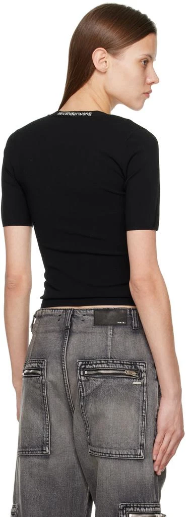 商品Alexander Wang|Black Bodycon T-Shirt,价格¥1817,第3张图片详细描述