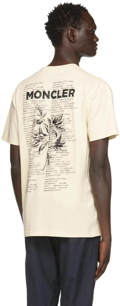 商品Moncler|米色 2 Moncler 1952 系列徽标 T 恤,价格¥3708,第3张图片详细描述