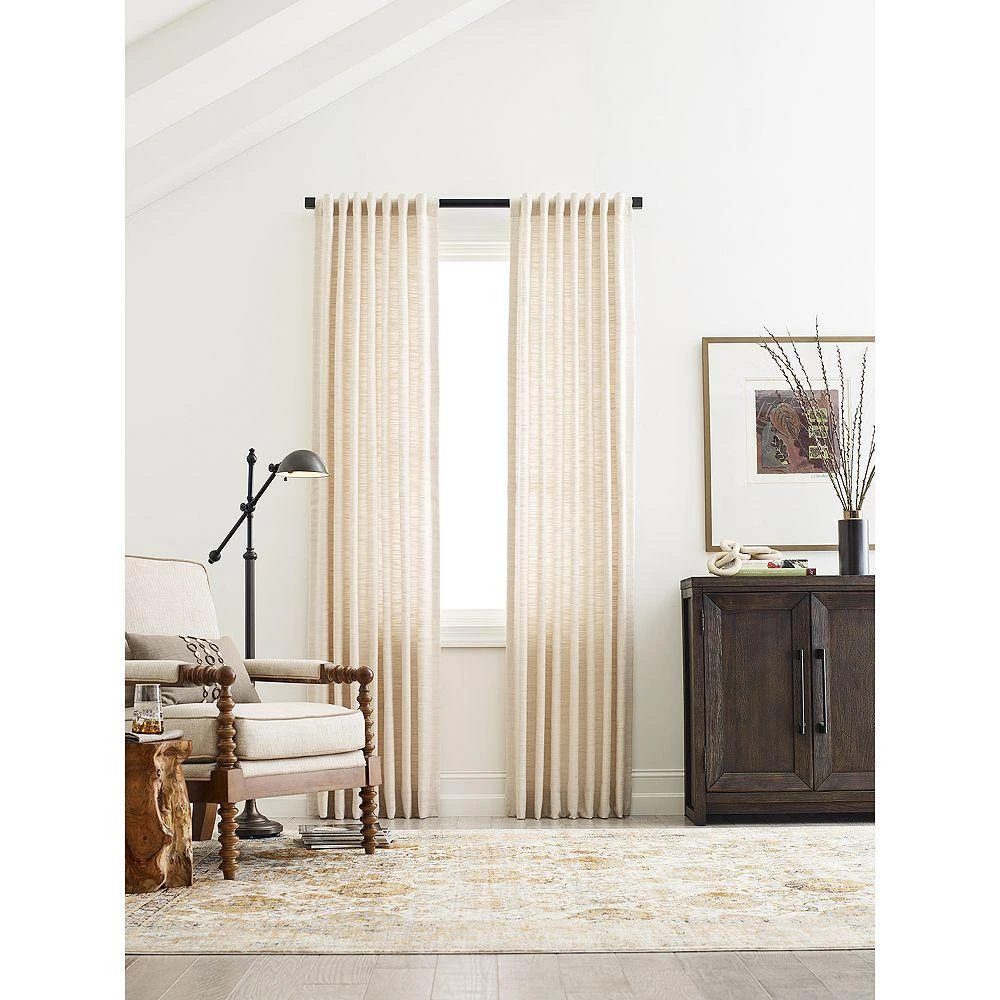 Taylor Light Filtering 3-in-1 Single Curtain Panel, 50" x 96" 商品