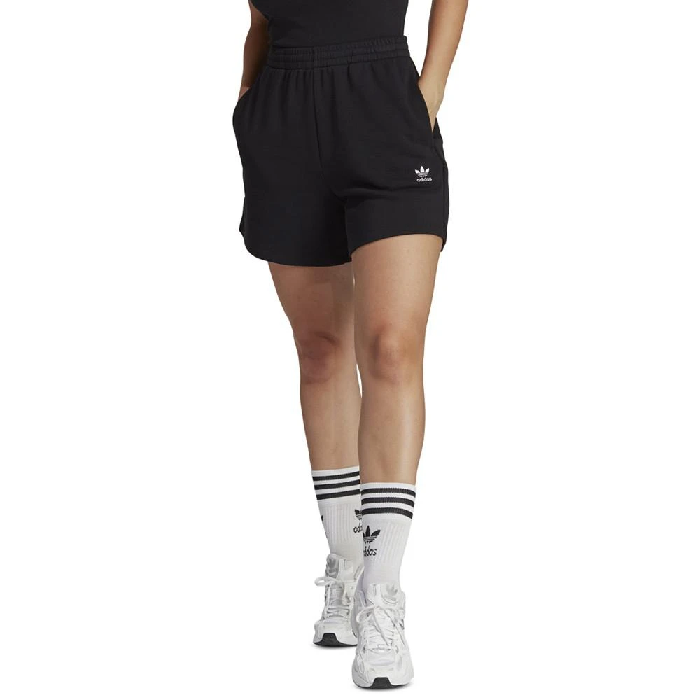 商品Adidas|Women's Adicolor Essentials French Terry High Rise Shorts,价格¥130,第1张图片