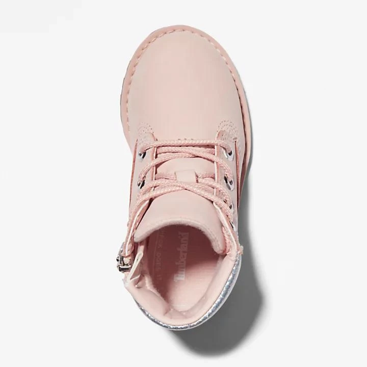 商品Timberland|Pokey Pine 6 Inch Boot for Toddler in Light Pink,价格¥313,第2张图片详细描述