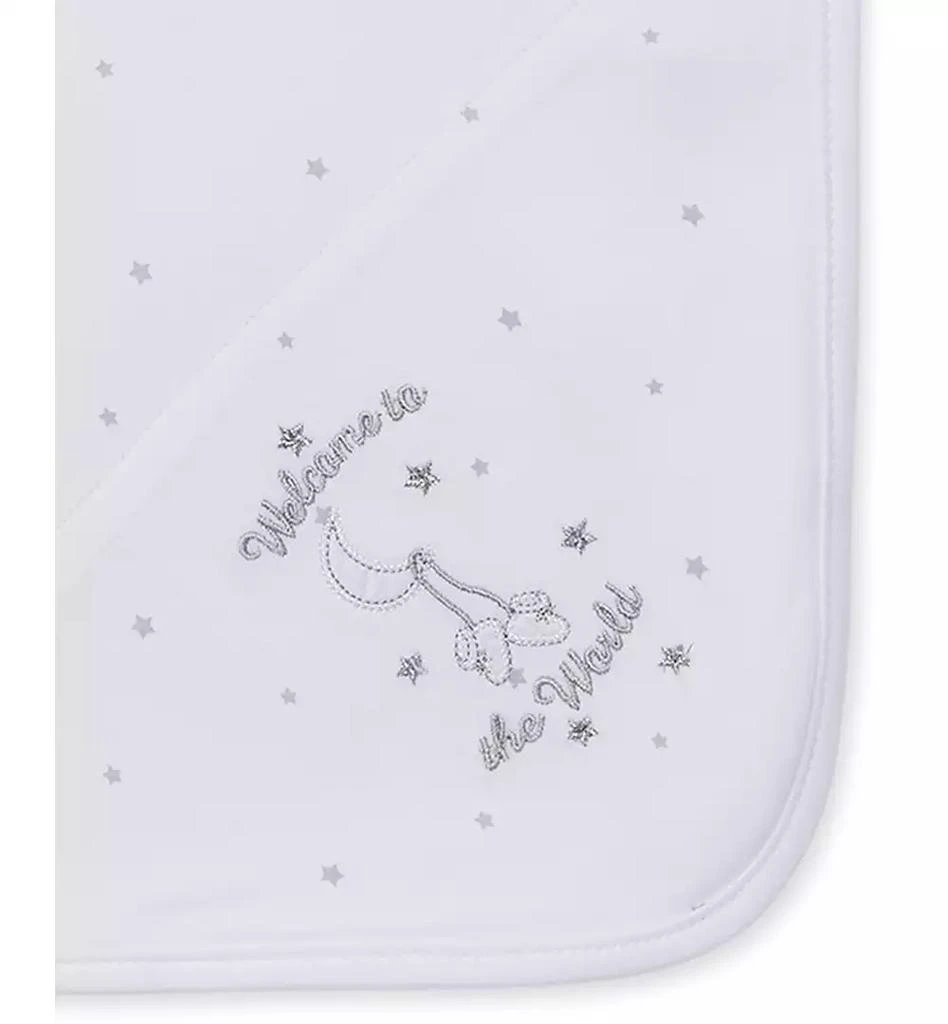 商品Little Me|Baby Boys or Baby Girls Welcome To The World Receiving Blanket,价格¥96,第2张图片详细描述