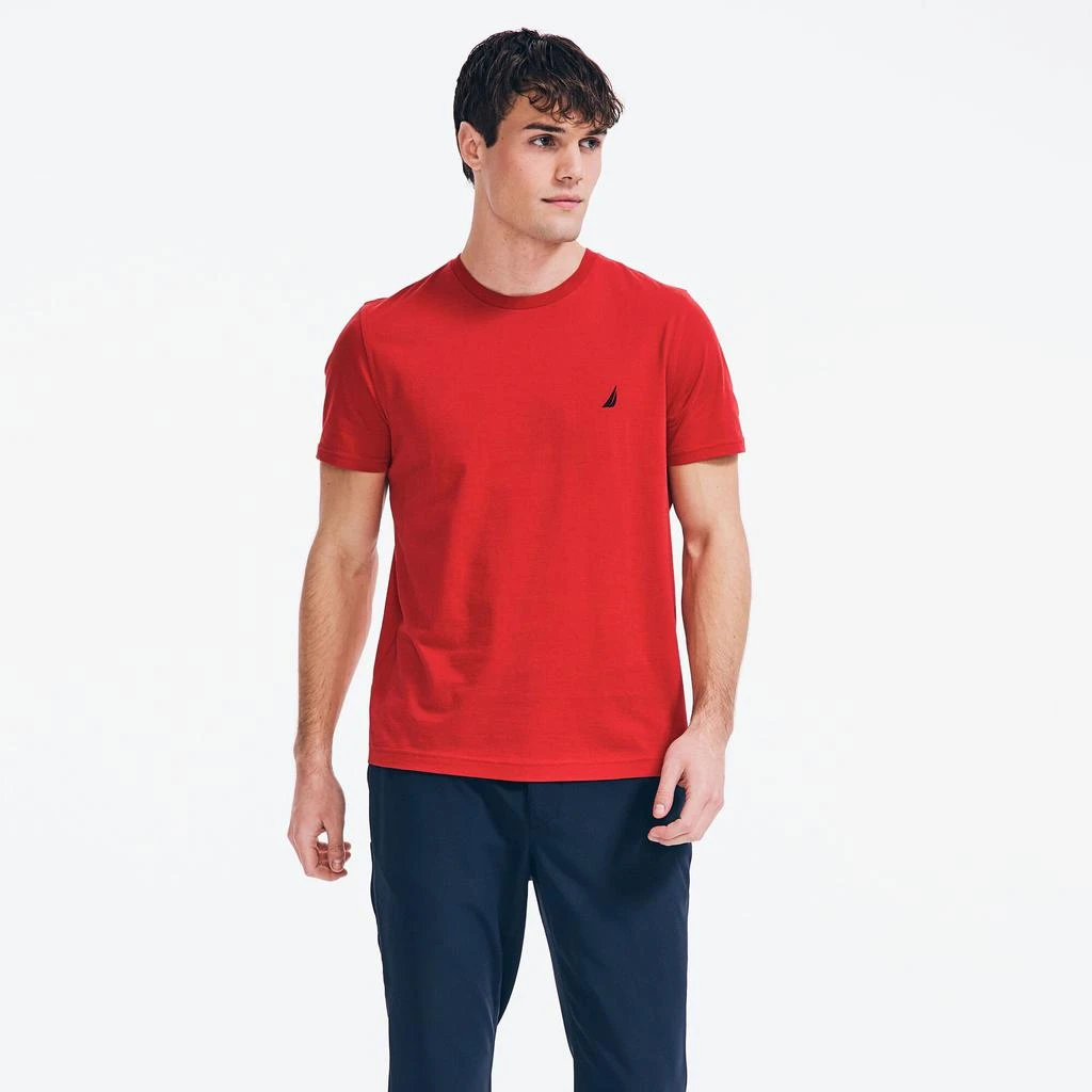 商品Nautica|Nautica Mens Premium Cotton Crewneck T-Shirt,价格¥64,第1张图片