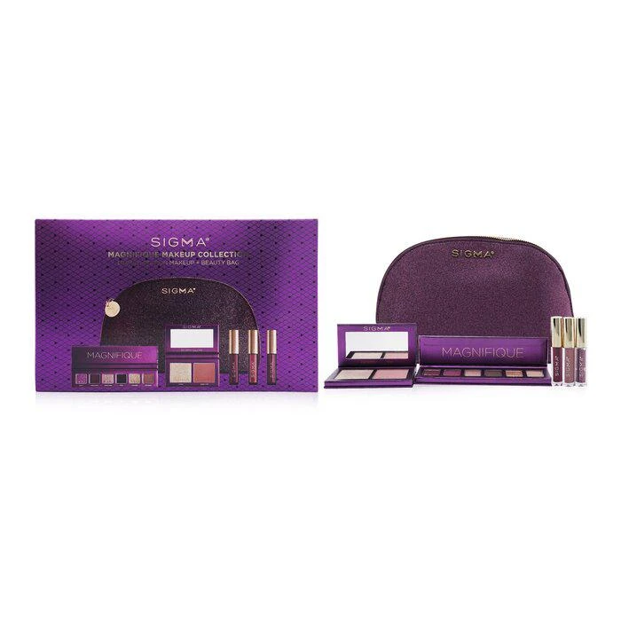 商品Sigma Beauty|Sigma Beauty Magnifique彩妆组合(眼影盘+颊彩盘+迷你唇彩套装+包) One Size,价格¥1240,第2张图片详细描述