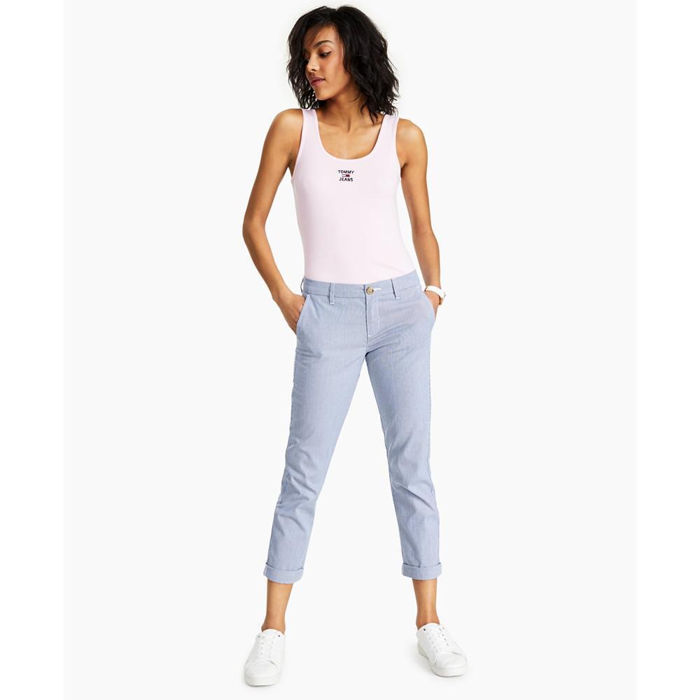商品Tommy Hilfiger|Women's TH Flex Hampton Chino Pants,价格¥392,第1张图片