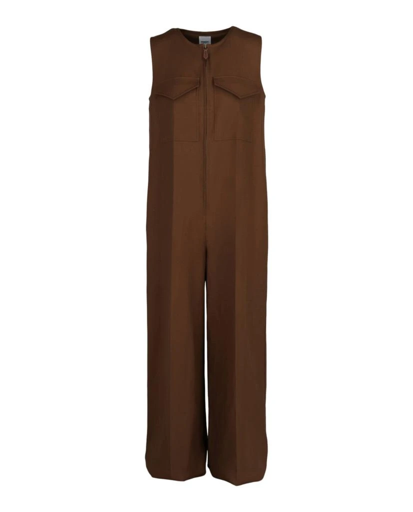 商品Burberry|Oversized Sleeveless Jumpsuit,价格¥7099,第1张图片