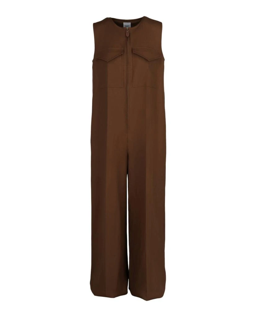 商品Burberry|Oversized Sleeveless Jumpsuit,价格¥6310,第1张图片