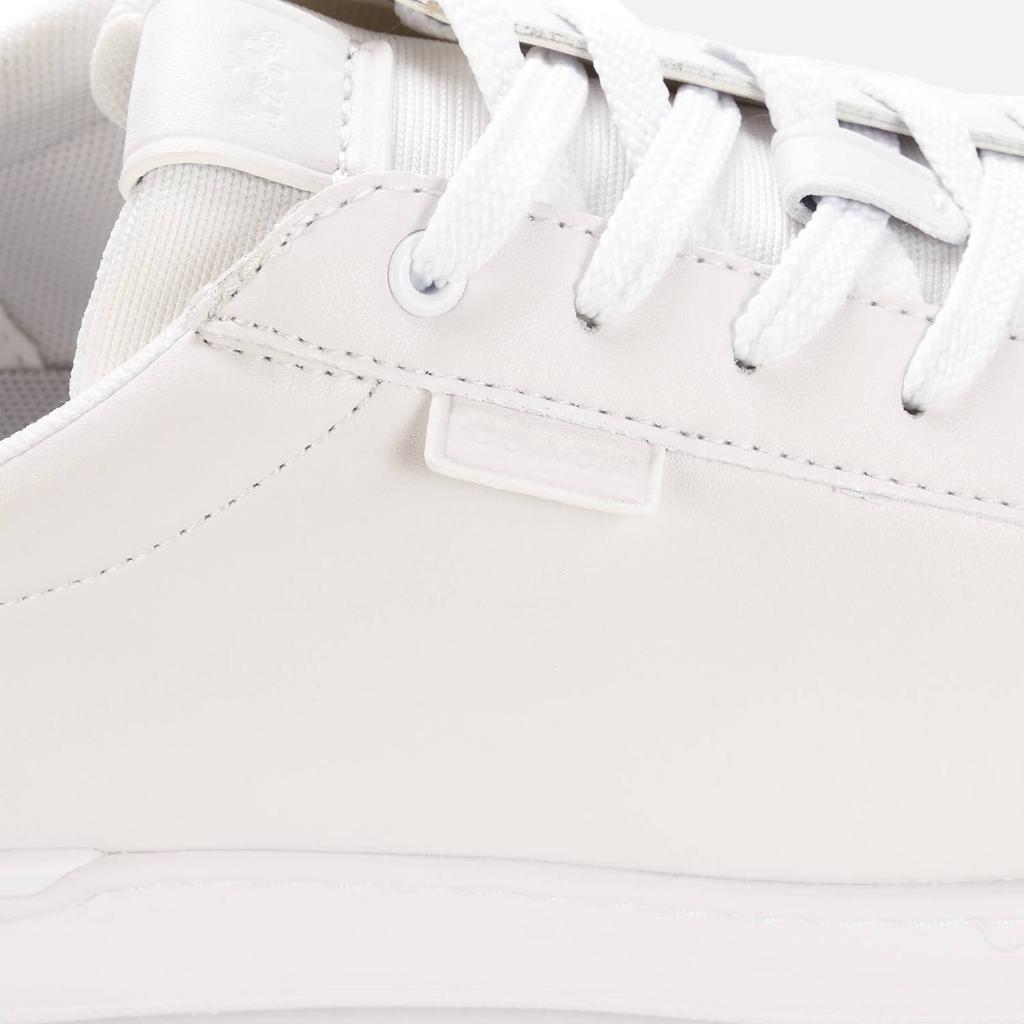 商品Coach|Coach Men's Lowline Leather Low Top Trainers - Optic White,价格¥822,第6张图片详细描述