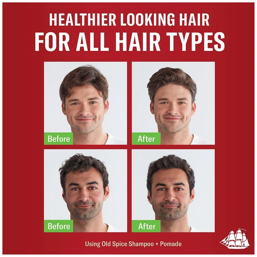 商品Old Spice|2in1 Shampoo and Conditioner for Men Fresh Coconut and Tropical Wood,价格¥65,第4张图片详细描述