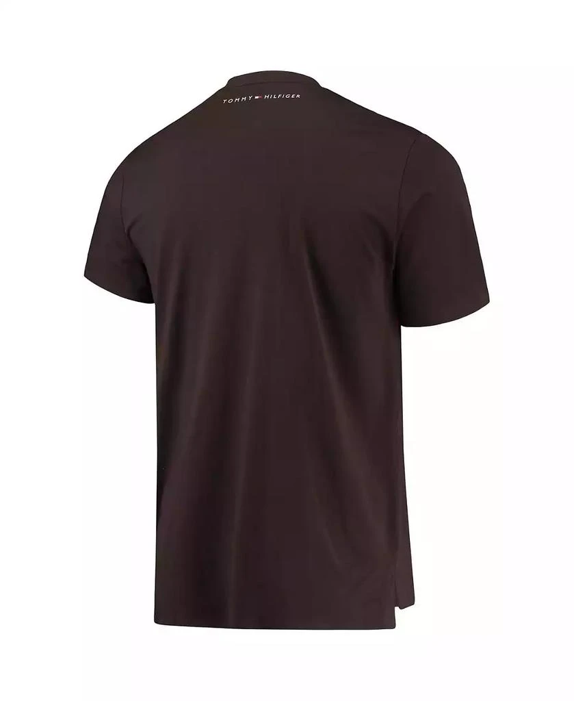 商品Tommy Hilfiger|Men's Brown Cleveland Browns The Travis T-shirt,价格¥337,第3张图片详细描述